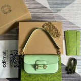 Side profile of signature premium women's handbag – women's everyday handbag