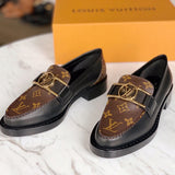 Louis Vuitton designer shoes full view