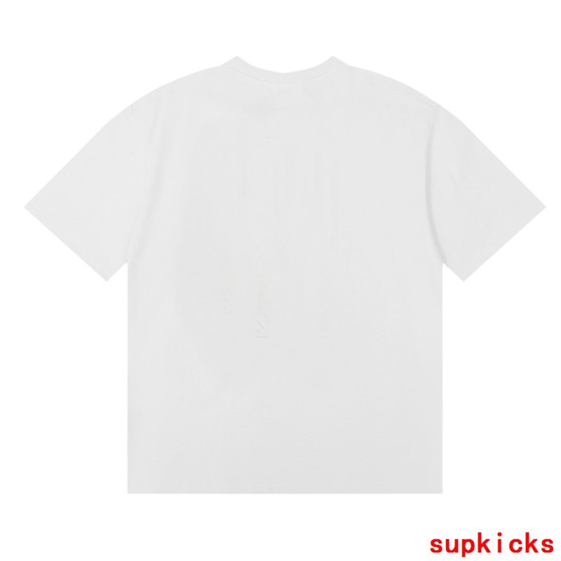 Front view of Rhude luxury clothing with relaxed-fit cut