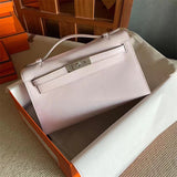 Poised bag shown from front angle