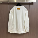 Side profile of Louis Vuitton luxury clothing with tailored silhouette