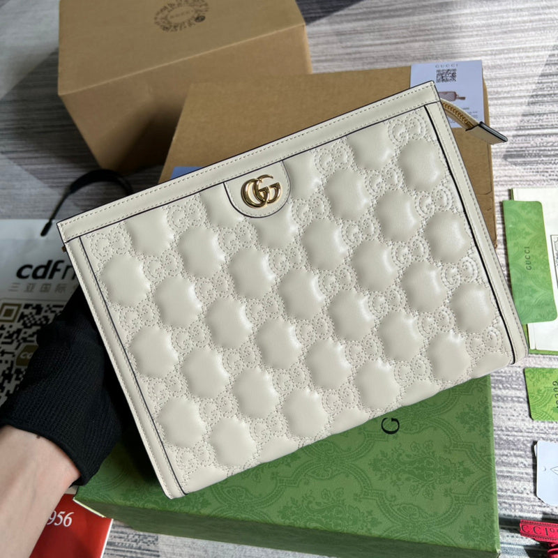 Modern bag shown from front angle