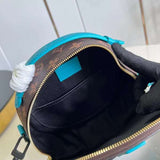 Front view of structured signature women's handbag – women's everyday handbag