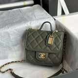 Zivas Charm Classic Sensibility Everyday Handbag (Modern Wardrobe Staple) – Detail View