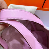 Poised bag shown from front angle