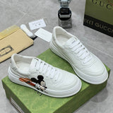 Gucci all-black luxury sneakers view 7 heritage-inspired look