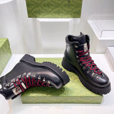 Gucci classic monochrome luxury sneakers view 4 cushioned comfort fit