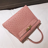 Close-up detail of understated bag design