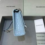 Effortless Premium PU Leather Handbag - Signature Hardware Accents | Women's Fashion Handbag #469 - close-up detail shot (image 3) of designer-inspired handbag