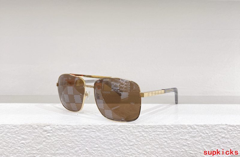 Angled view of Louis Vuitton unisex sunglasses