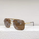 Angled view of Louis Vuitton unisex sunglasses