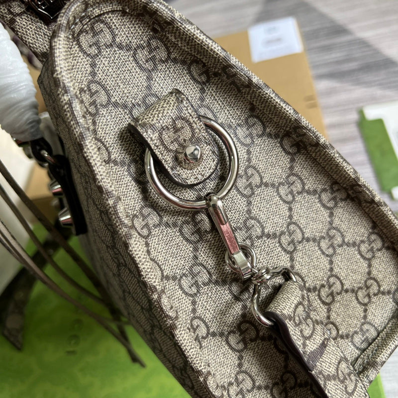Top view of refined classic women's handbag – women's luxury handbag