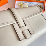 Close-up detail of classic bag design