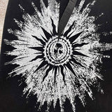 Close-up of Amiri t-shirt craftsmanship