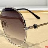 Angled view of Cartier unisex sunglasses