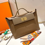 Interior view of sleek premium bag