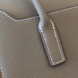 Sculpted bag shown from front angle