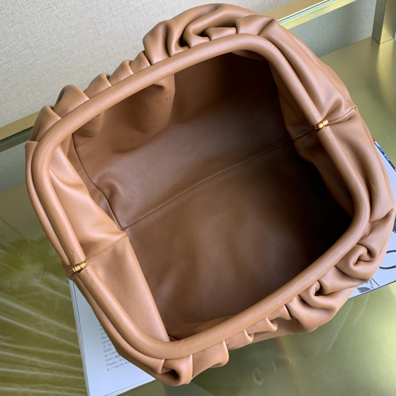 Refined Vegan Leather Handbag - Modern Structured Build | Women's Premium Handbag #1735 - side angle view (image 2) of designer-inspired handbag