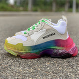 Classic Premium Synthetic Leather Shoes - Statement Everyday Style | Women's Statement Footwear #20 - back view (image 64) of designer-inspired shoes
