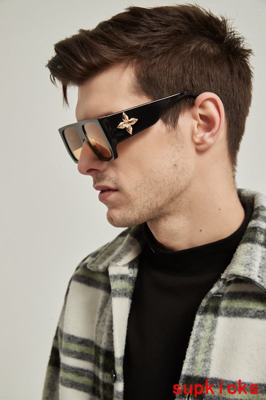 Lifestyle view of Louis Vuitton unisex sunglasses