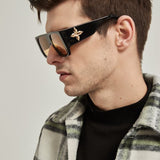 Lifestyle view of Louis Vuitton unisex sunglasses