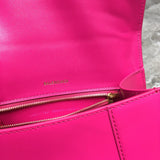 Classic Faux Leather Handbag - Refined Silhouette | Women's Everyday Carry Handbag #859 - alternate angle view (image 8) of designer-inspired handbag