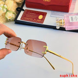 Front view of Cartier unisex sunglasses