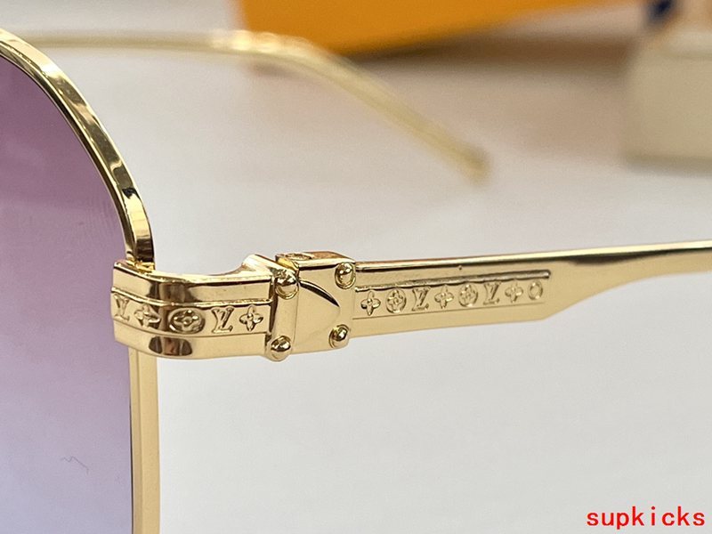 Front view of Louis Vuitton unisex sunglasses