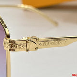 Front view of Louis Vuitton unisex sunglasses