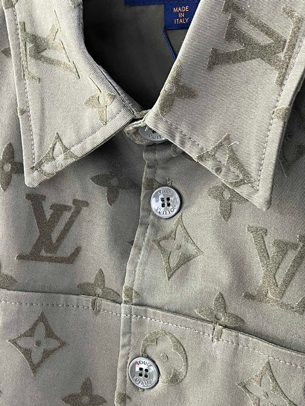 Full styled look of Louis Vuitton luxury clothing with runway-inspired design