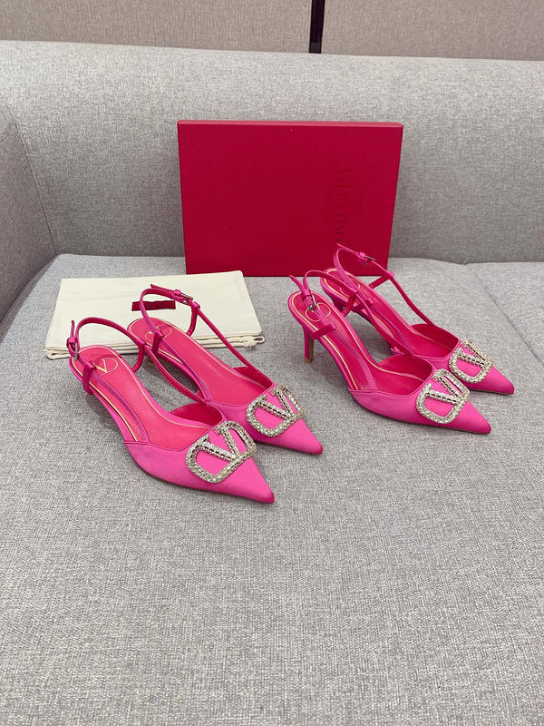 Valentino Garavani luxury shoes detail shot
