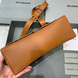 Effortless Faux Leather Handbag - Statement Silhouette | Women's Fashion Handbag #524 - back view (image 4) of designer-inspired handbag