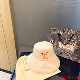 Close-up detail view of Louis Vuitton unisex cap