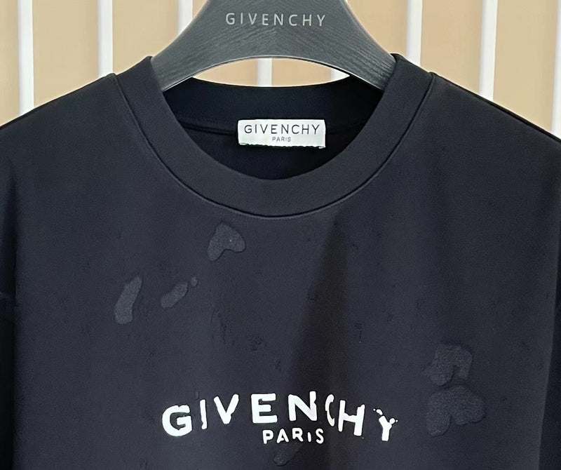 Close-up of Givenchy designer clothing craftsmanship