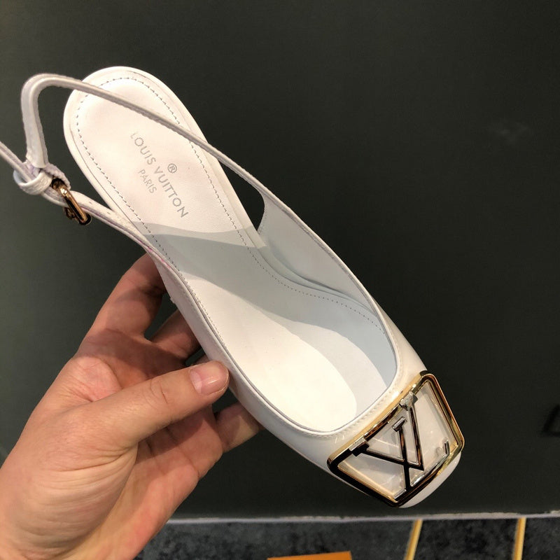 Louis Vuitton luxury shoes close-up — premium authentic designer style