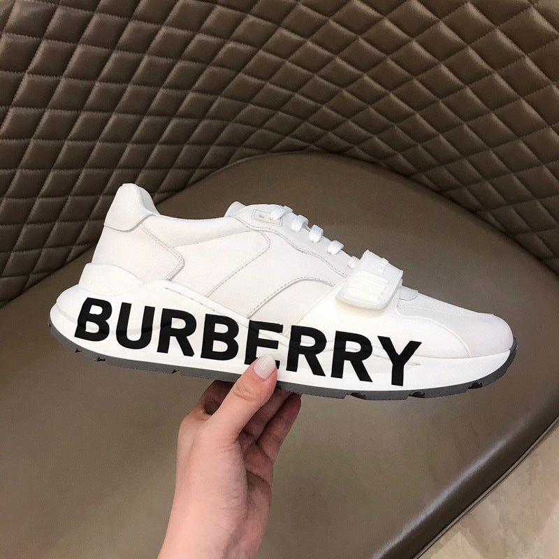 Burberry Grey Ankle Boots - Front View