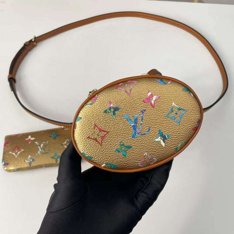 Back view of premium signature women's handbag – women's everyday handbag