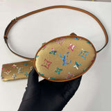 Back view of premium signature women's handbag – women's everyday handbag