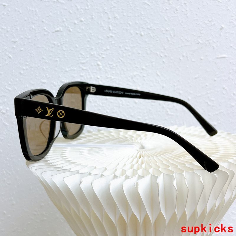 Side view of Louis Vuitton unisex sunglasses
