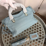 Top view of chic everyday-luxe women's handbag – women's statement bag