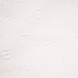 Side profile of Louis Vuitton luxury clothing with logo-detail design