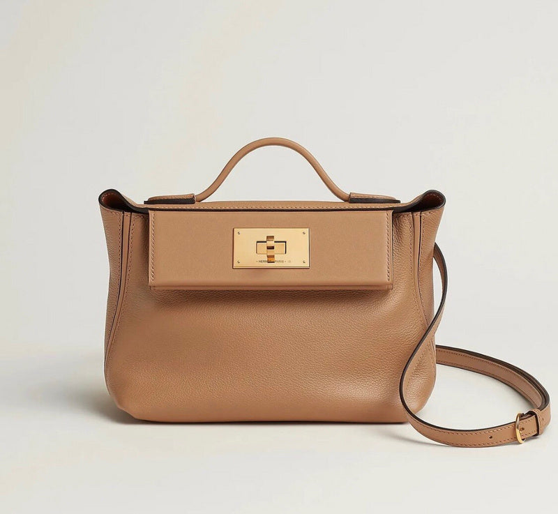 Tailored bag shown from front angle
