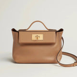 Tailored bag shown from front angle
