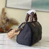Close-up detail of refined premium women's handbag – women's statement bag