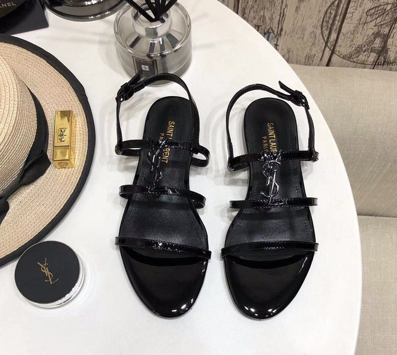 Saint Laurent luxury shoes detail shot