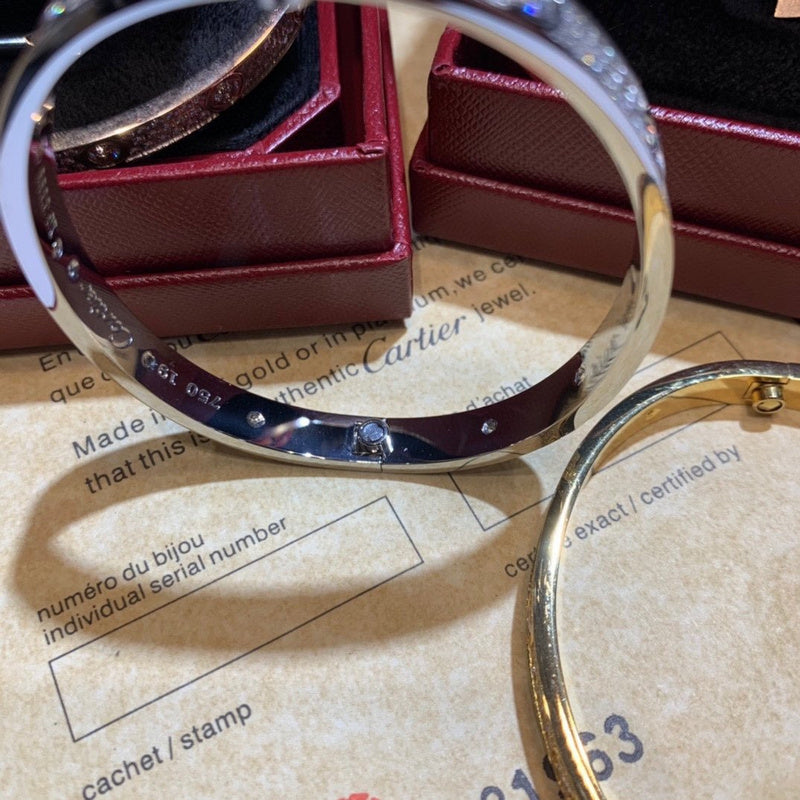 Lifestyle view of Cartier unisex jewelry piece