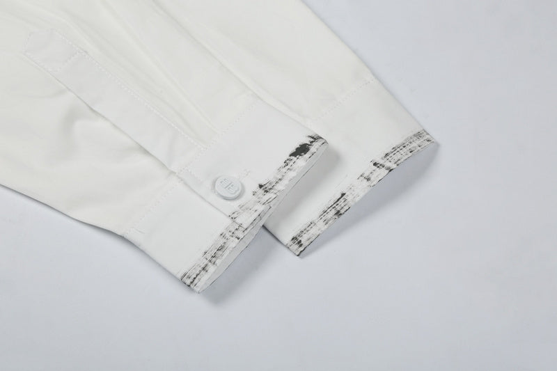 Full silhouette view of Balenciaga luxury piece style No.107