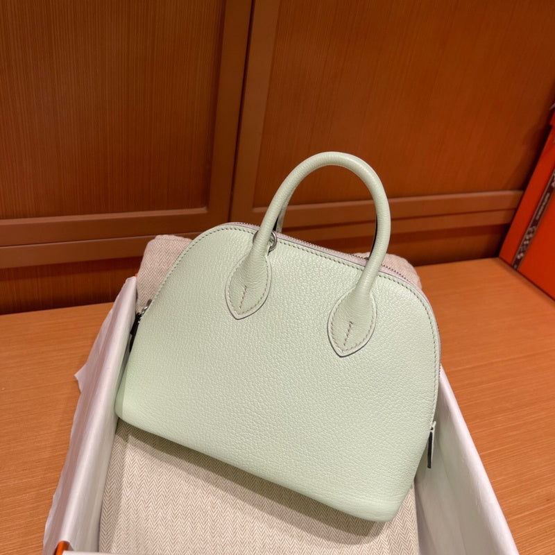 Close-up detail of sleek bag design
