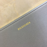 Polished Faux Leather Handbag - Sleek Minimalist Lines | Women's Luxury Handbag #1030 - hardware and detail close-up (image 5) of designer-inspired handbag