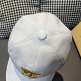 Front view of Burberry unisex cap